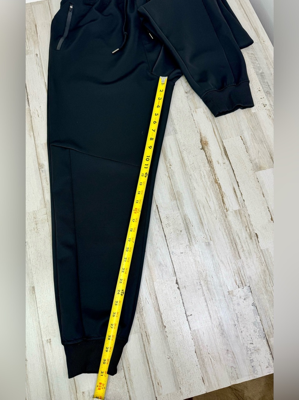 Aeropostale Jogger Pants Men's 2XL Black Tapered - Picture 7 of 10